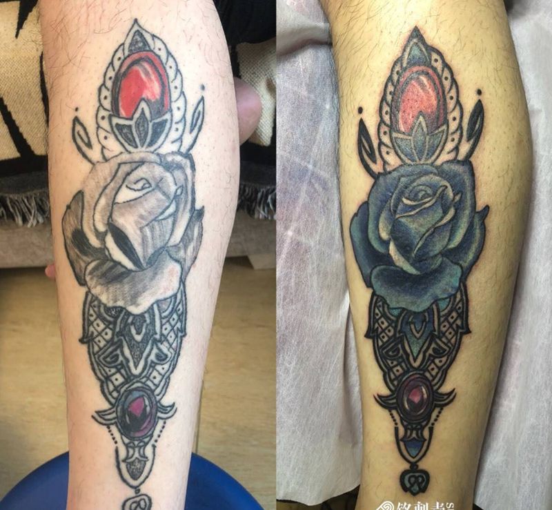 失败纹身修改纹身图片