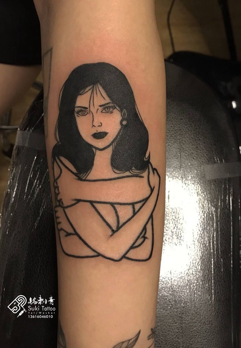 欧美黑纹身图片