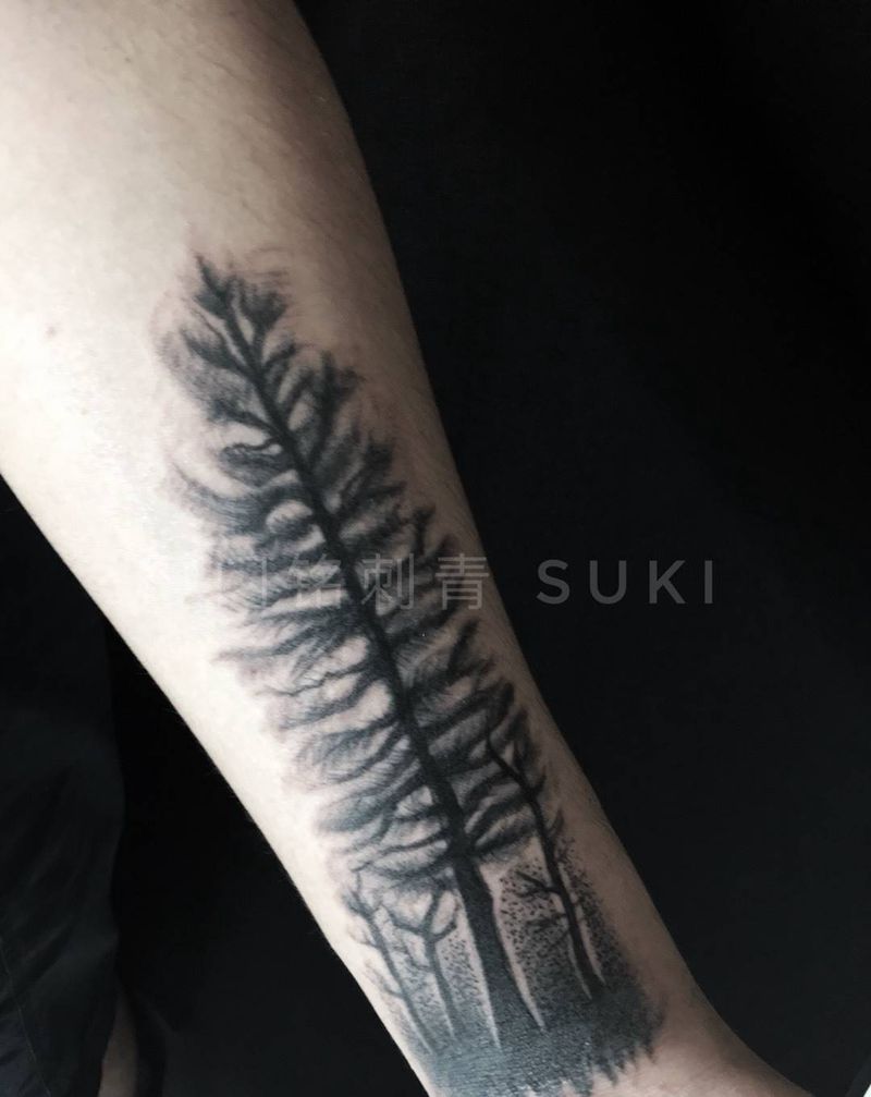 树纹身图片