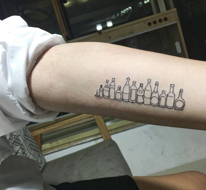 小清新纹身图片