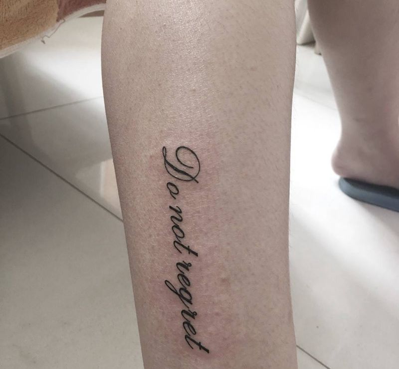 小英文纹身图片