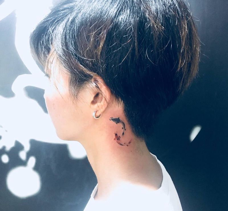 双鱼座纹身图片