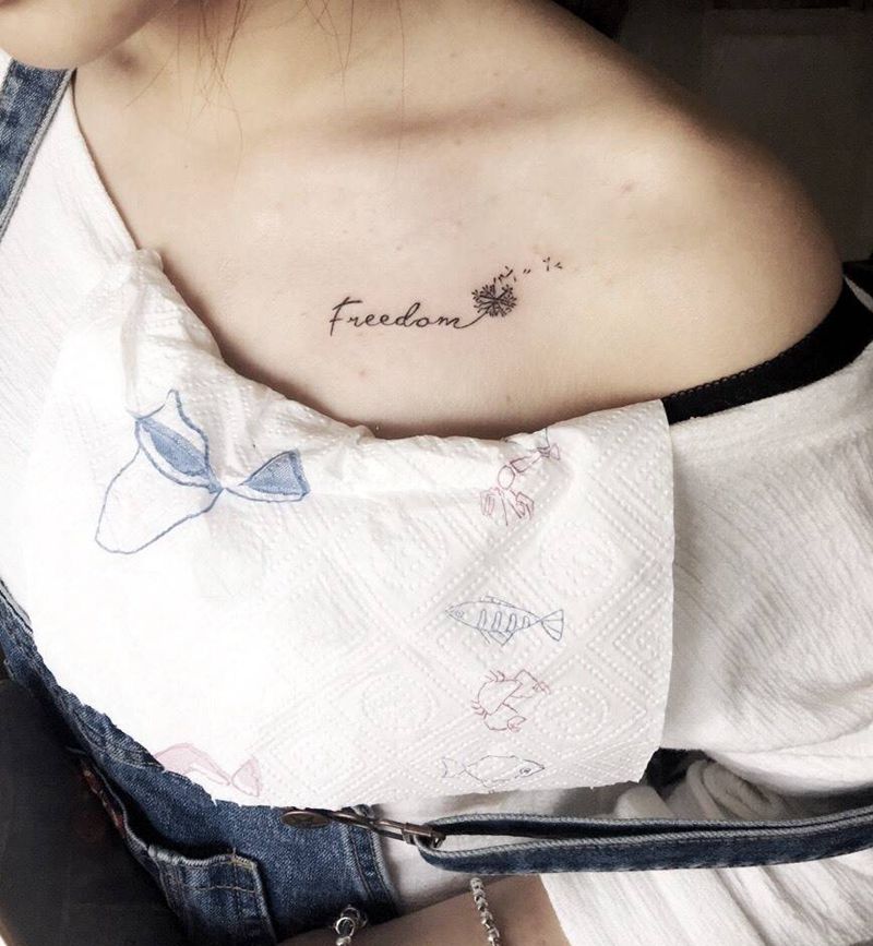 小清新纹身图片