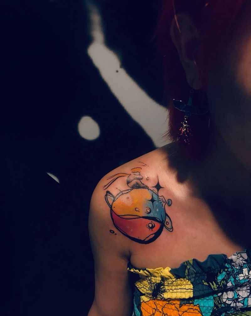 小王子纹身图片