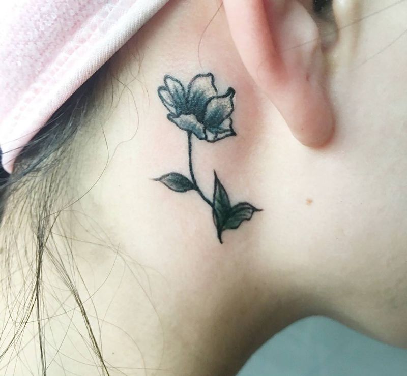 小清新女孩最喜欢纹身图片