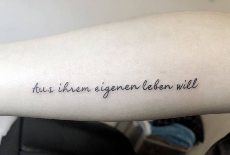 小英文纹身图片