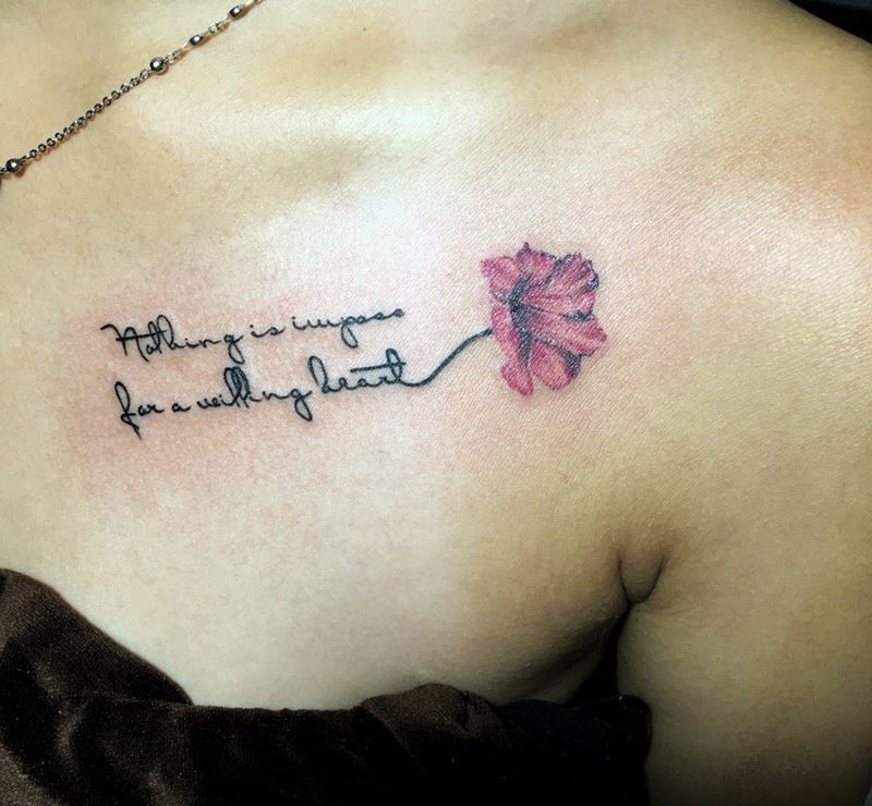 定做小清新纹身图片