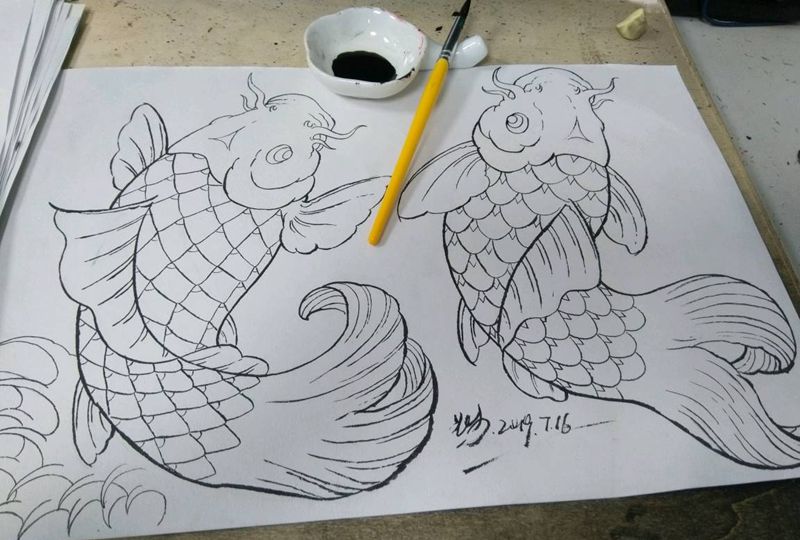 日常练习纹身图片_老传统纹身图案