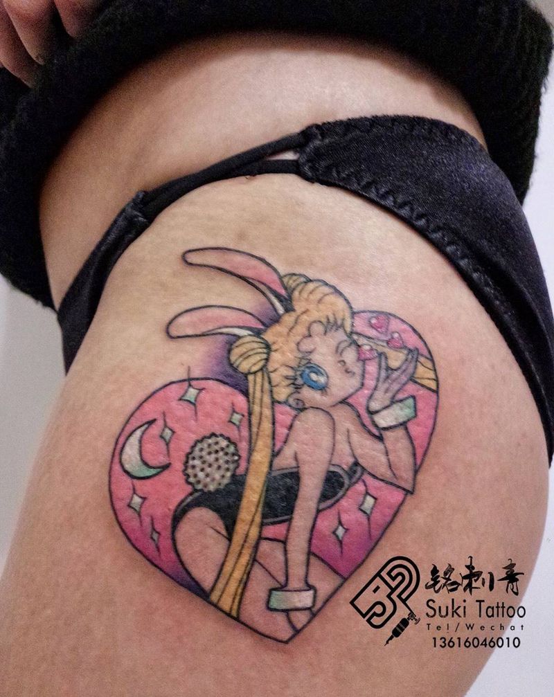 美少女战士纹身图片