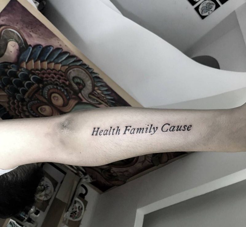 英文纹身图片_成品字符欧美纹身图案