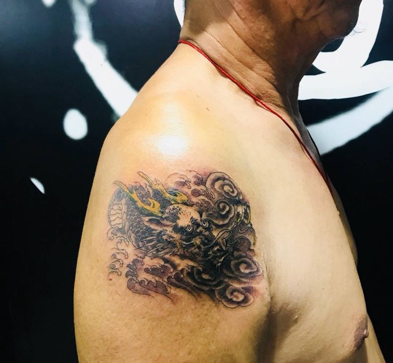 龙纹身图片