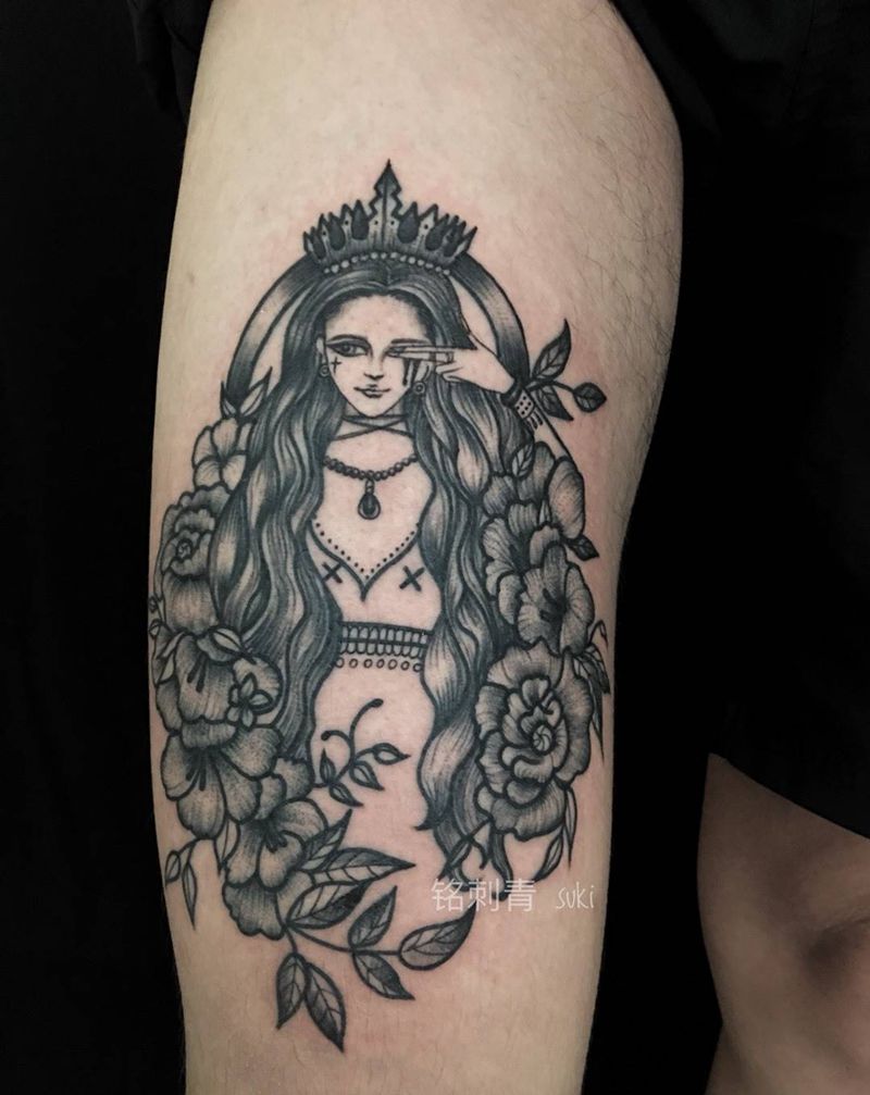欧美插画纹身图片