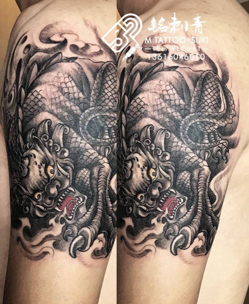 貔貅纹身图片