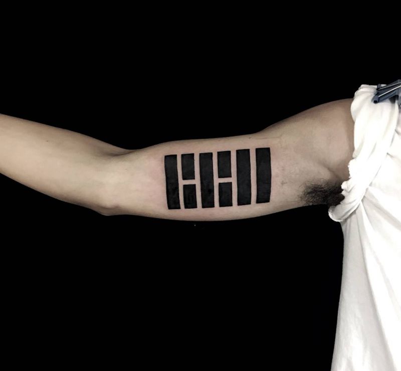 周易：家人卦纹身图片