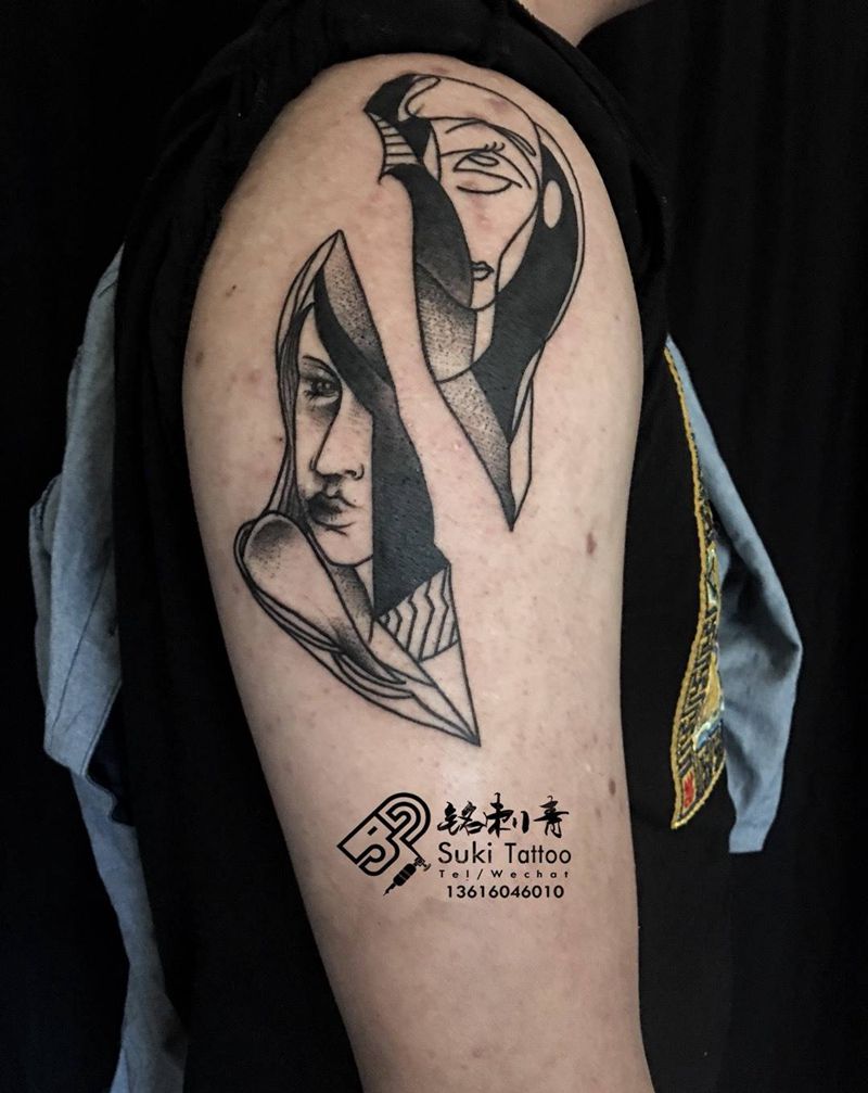 欧美暗黑纹身图片