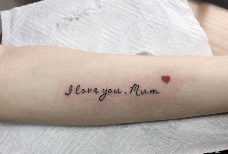 小清新纹身图片