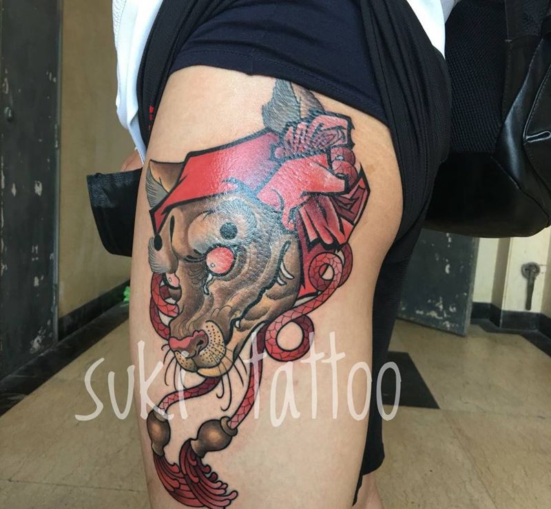 Newschool纹身图片