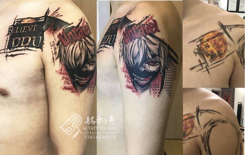 原创定做遮盖纹身图片