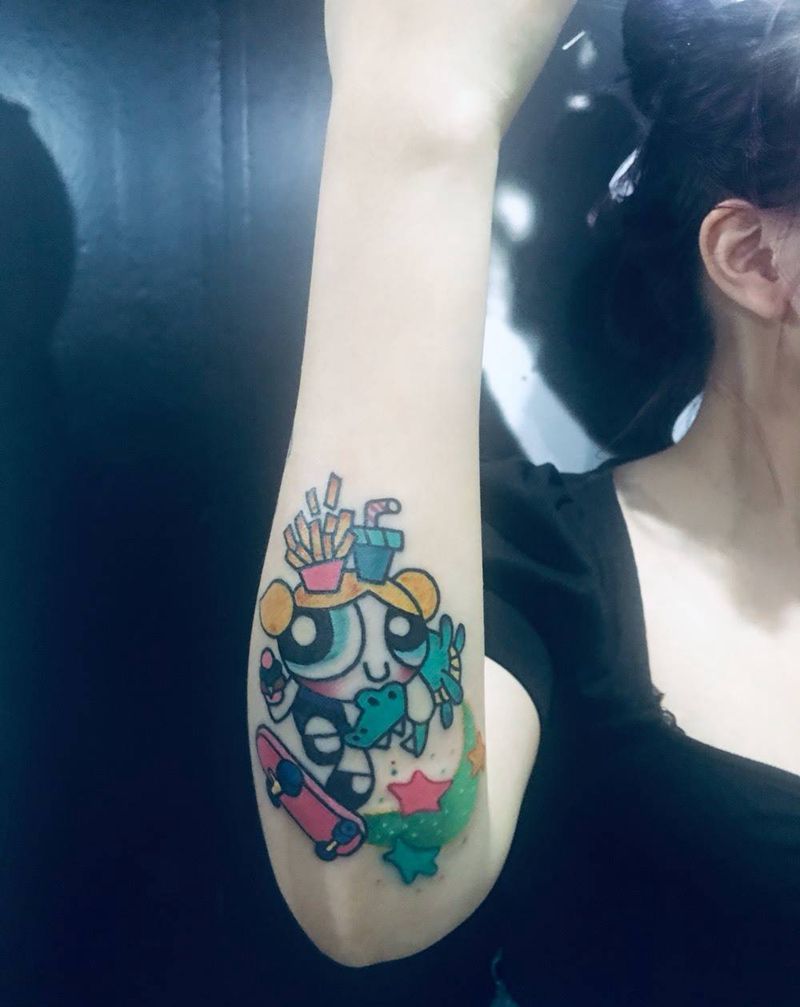 工具人纹身图片