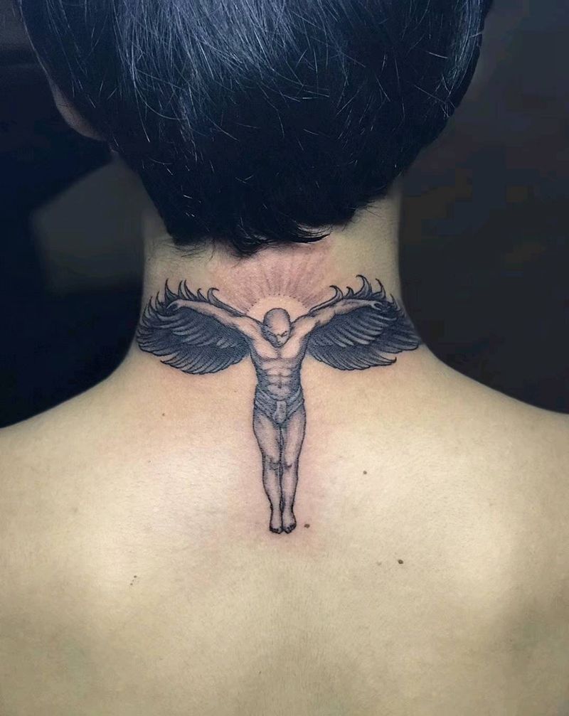 一拳超人纹身图片_欧美写实纹身图案