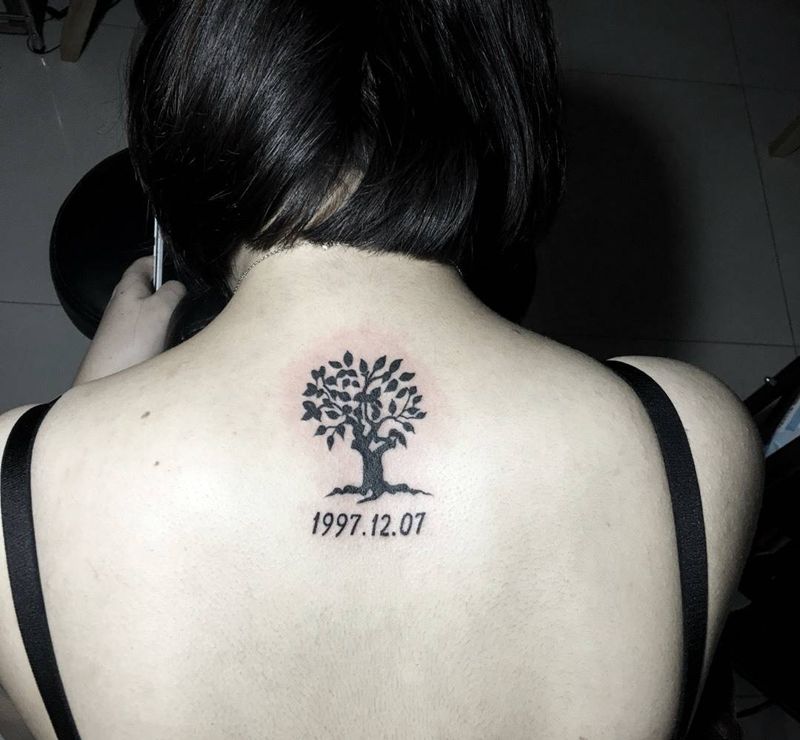 精致完美的小清新纹身图片