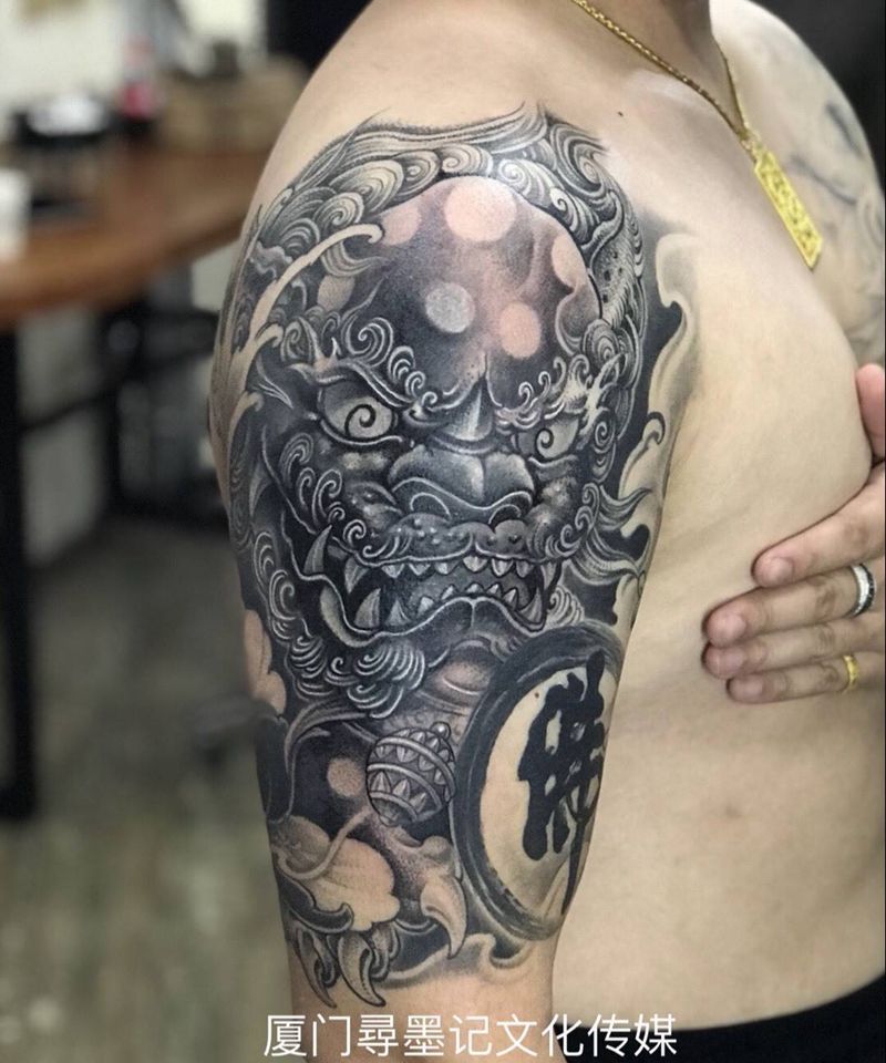 覆盖纹身图片_成品手部欧美传统人物鬼神厦门原创手臂佛像纹身图案