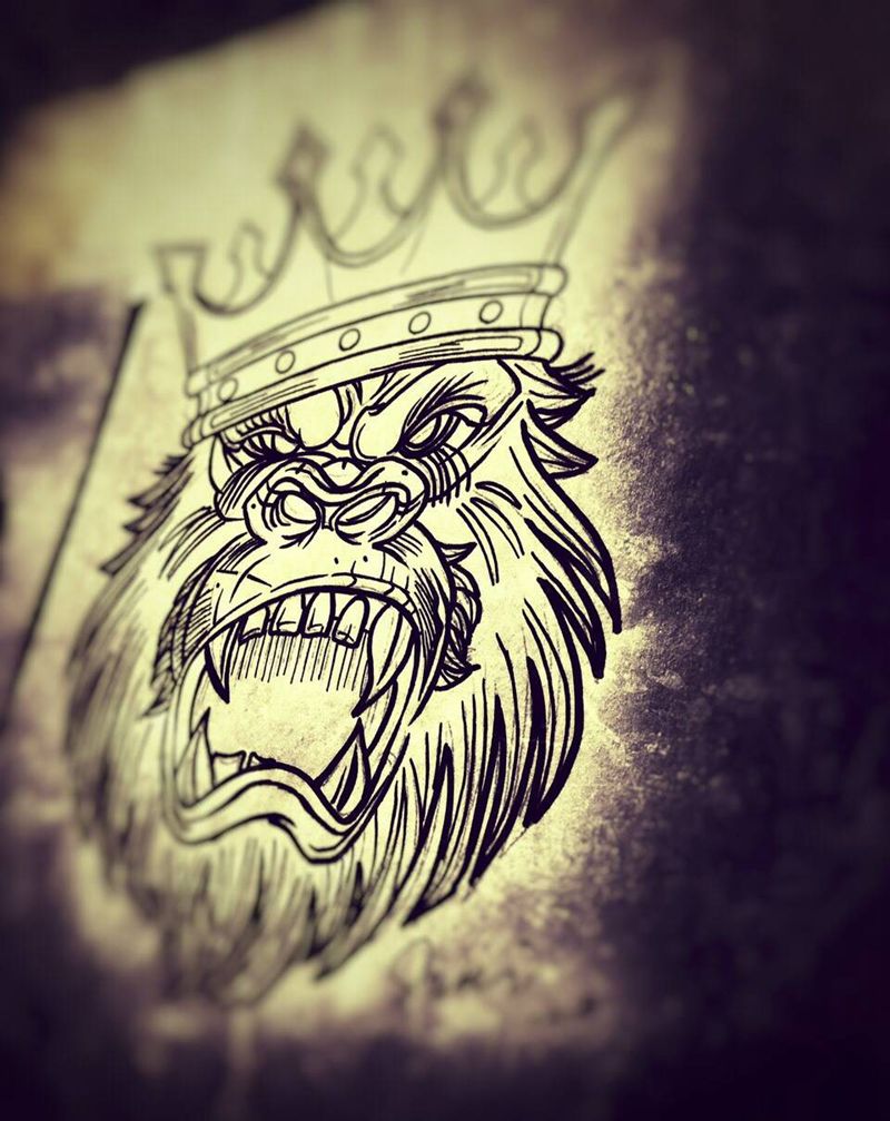 客定线稿纹身图片_手稿手臂欧美原创纹身图案