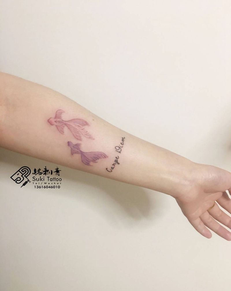 小清新纹身图片