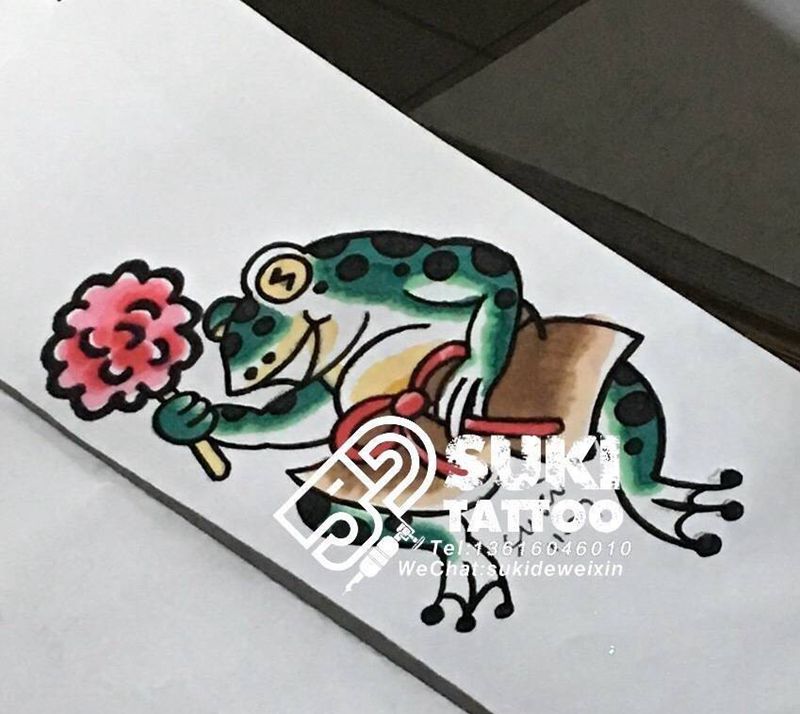 old school手稿纹身图片_手稿欧美动物纹身图案