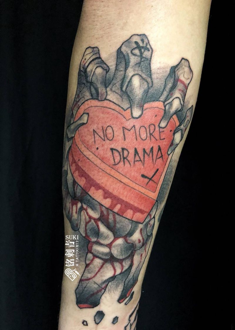 小臂外侧纹身图片