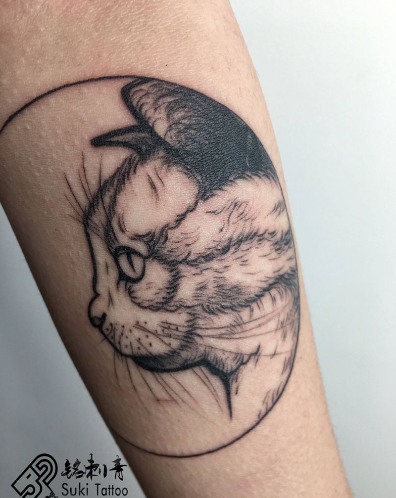 泉州小伙伴的脱白第一次纹身图片