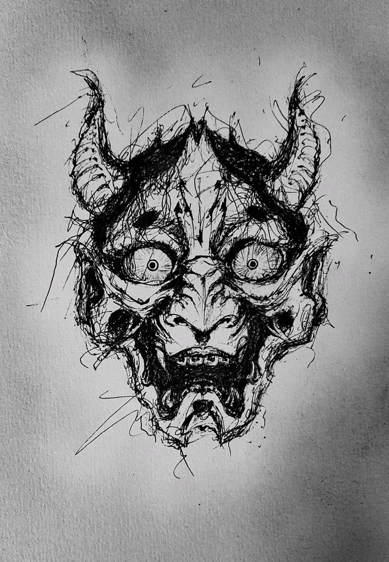 BanL纹身图片_手稿纹身图案