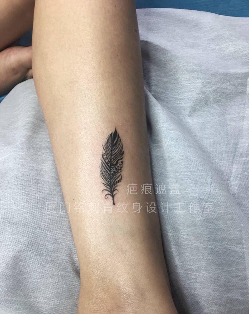 疤痕遮盖纹身图片