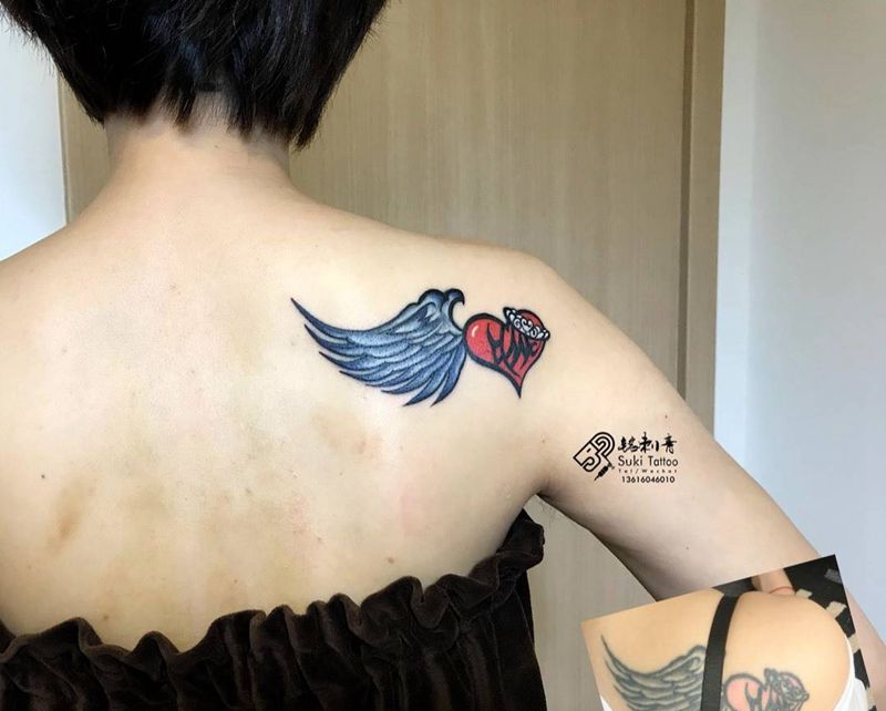 旧图改造纹身图片