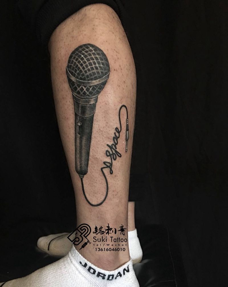 客人的X空间设计纹身图片