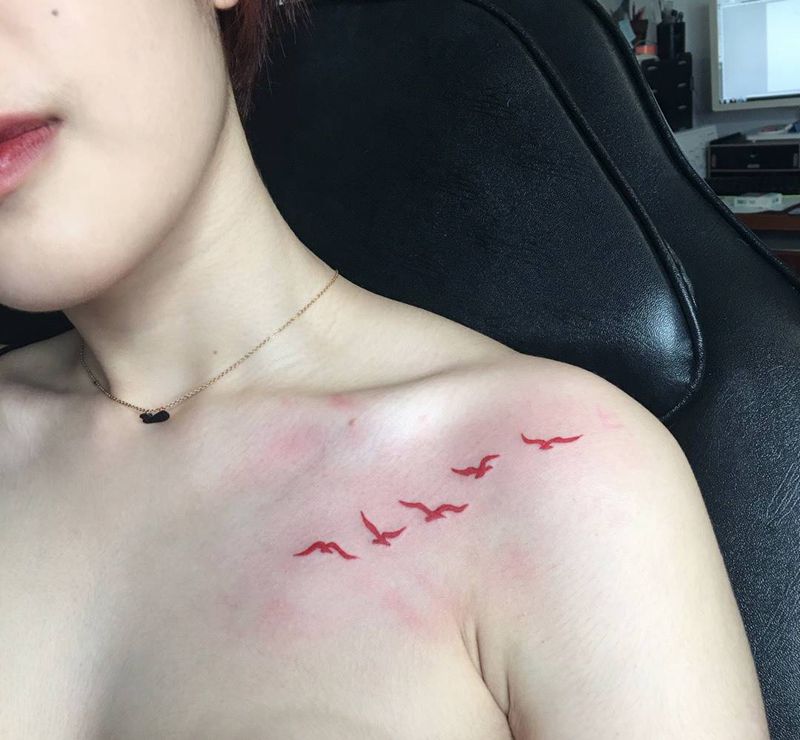 小清新纹身图片