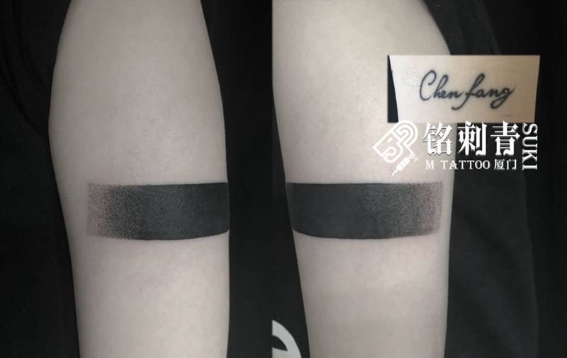 遮盖纹身图片