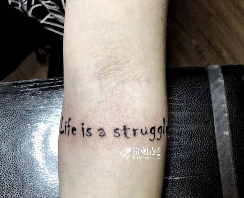小英文纹身图片