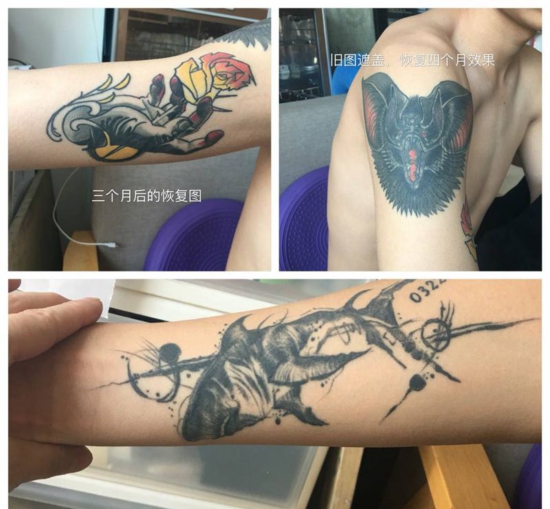 一堆恢复图纹身图片_成品欧美纹身图案