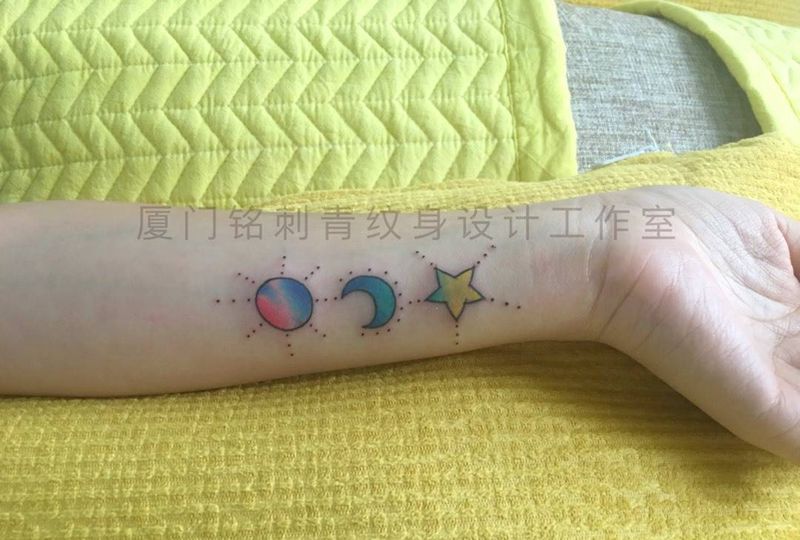 小清新纹身图片