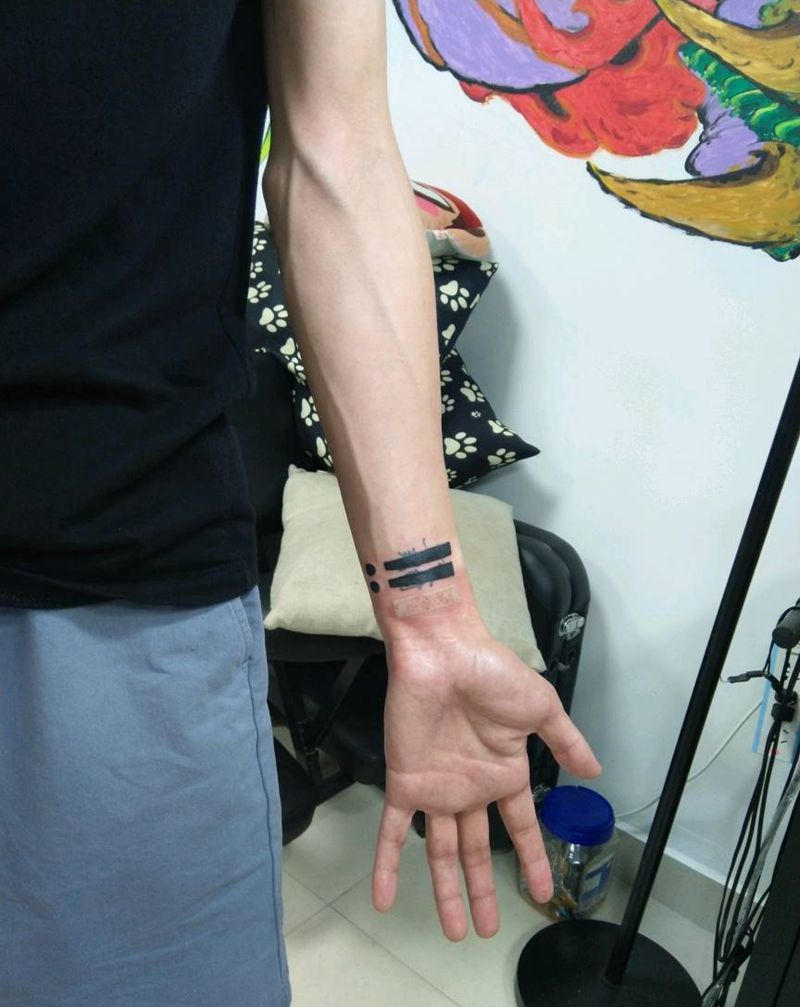 这不是遮盖！纹身图片_手臂几何纹身图案