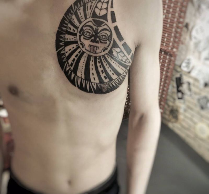 强森同款,纹完一个打十个,不怕痛你就来吧,爽呀爽歪歪纹身图片