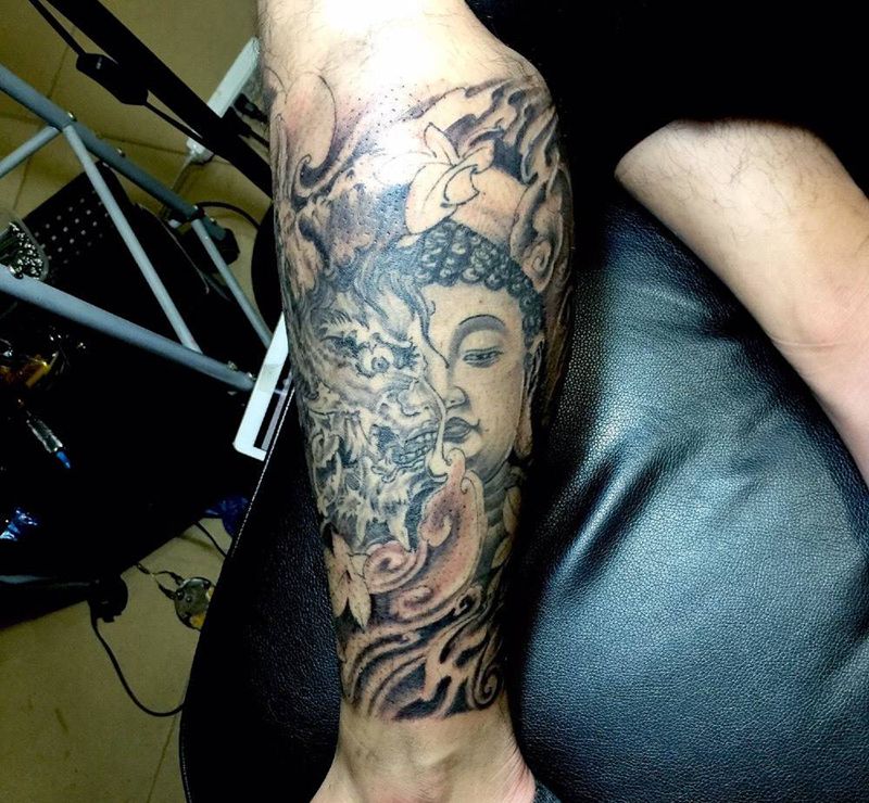 一念之间纹身图片