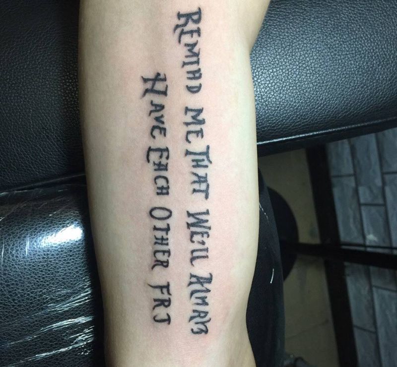 ,靠不靠谱,时间说真话纹身图片