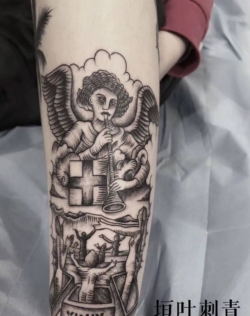 ⼀纹身图片