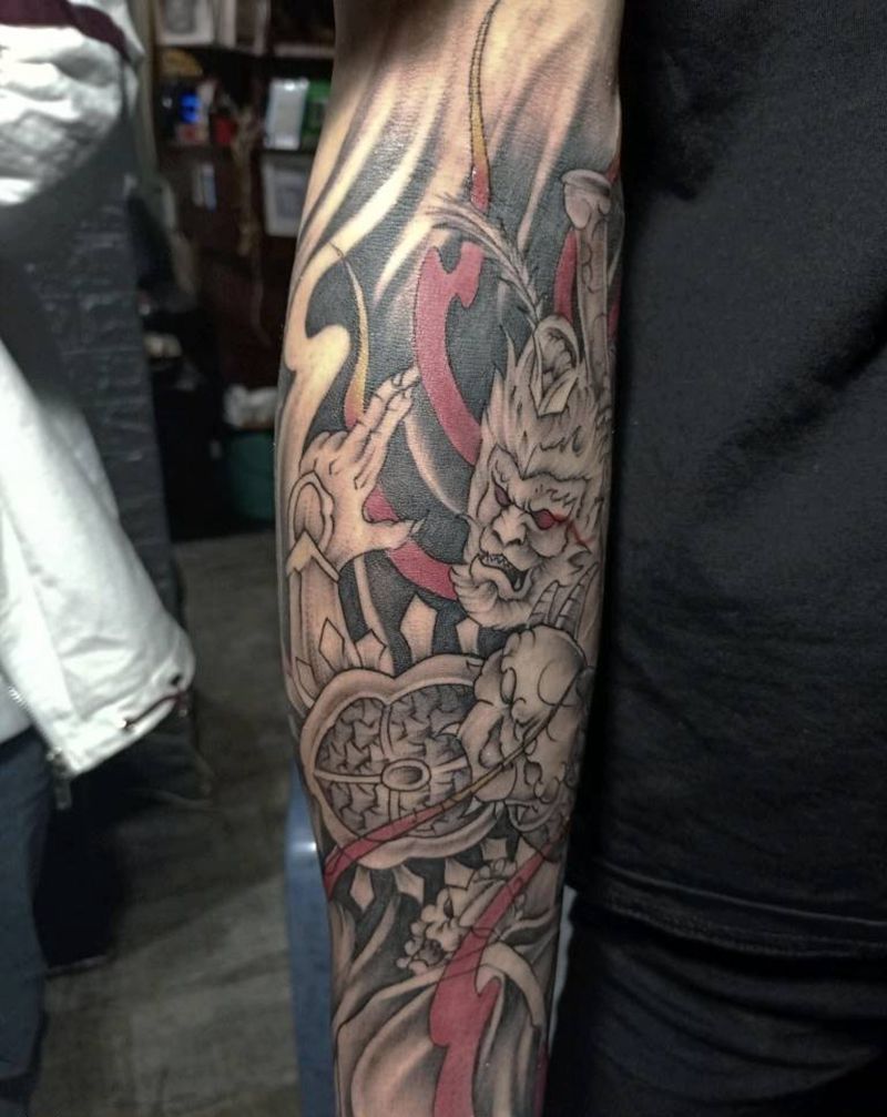 小臂纹身图片_手臂纹身图案