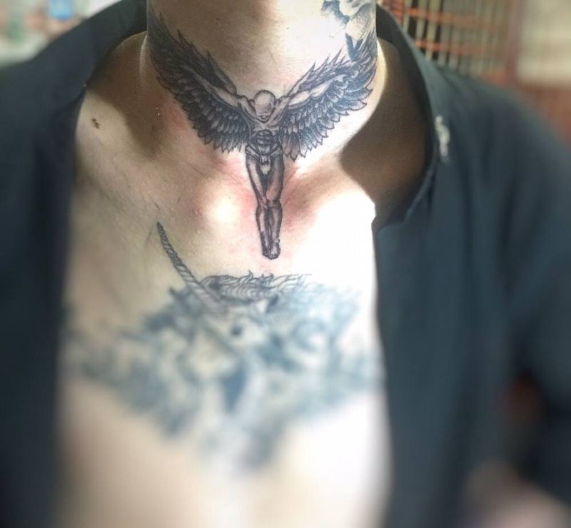 做活东纹身图片