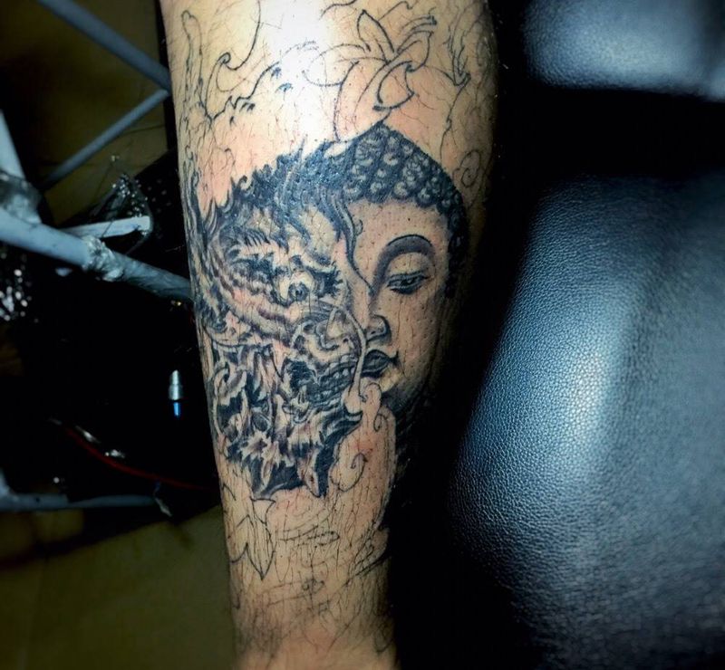 一念之间纹身图片