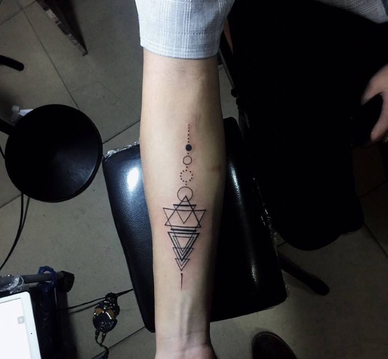 客人介绍纹身图片