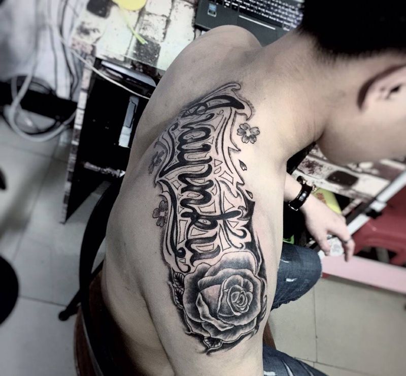 老客户纹身图片